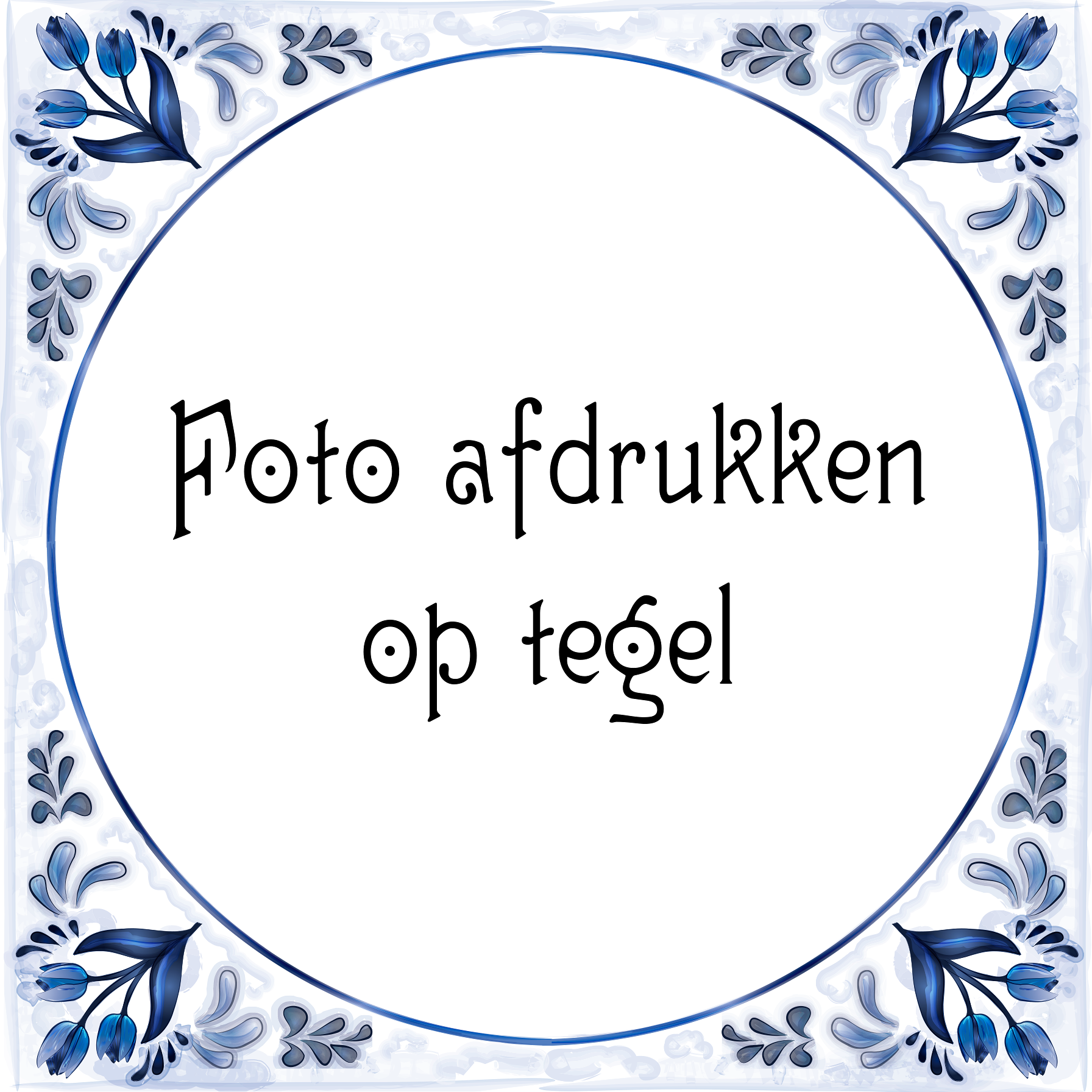 Foto afdrukken op tegel