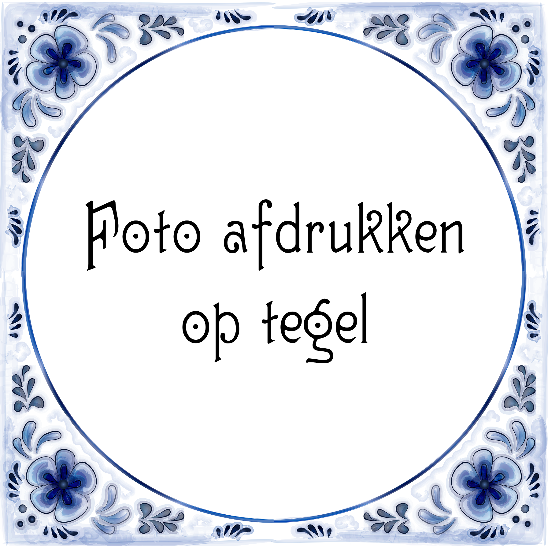 Foto afdrukken op tegel