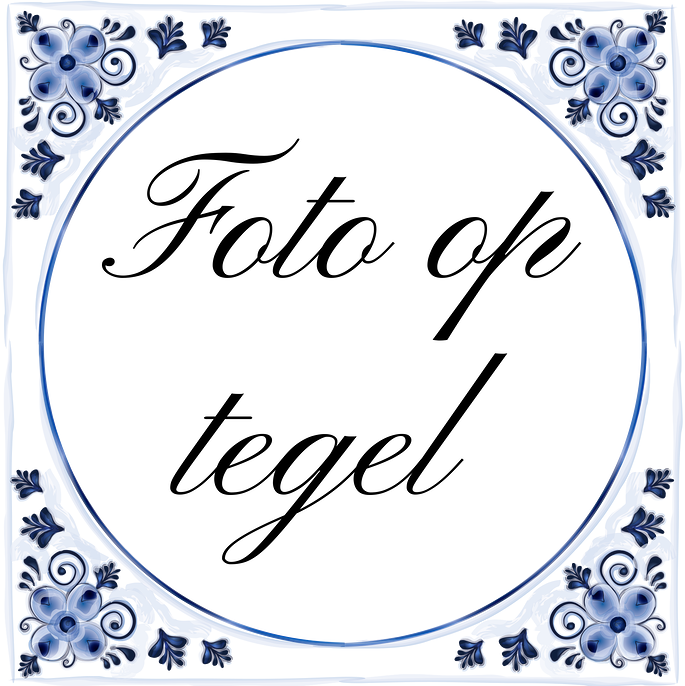 Foto op tegel